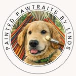 Lindsay - Custom Hand Painted Pet Portraits - @paintedpawtraits.bylinds - Instagram