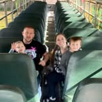 Steven, Liz, 2 kids, 4 dogs, and a very large bus - @the_berube_bus - Instagram