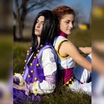 Lou & Blue - @50_shadesofcosplays - Instagram