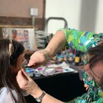 Lucy Sutton E3 face painter - @supernova_faces - Instagram
