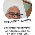 Luis Anibal Pérez Pratts - @luisanibalperezpratts - Instagram