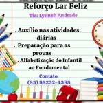 Reforço Lar Feliz - @tia_lynnehandrade - Instagram