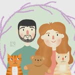 Sgt. Pepper & Peach - @macconnellcats - Instagram
