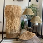 مکرومه/رافیا لوسترحصیری/کوسن - @ana.macrame.gallery - Instagram