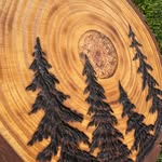 Pyrography + Paintings by me - @madisonpoffartistry - Instagram