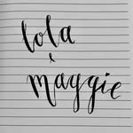 lola + maggie calligraphy - @lolamaggiecalligraphy - Instagram