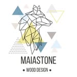 Maiastone Wood Wall Art - @maiastonedesign - Instagram