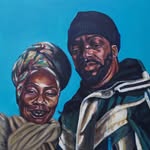 Malik and Karen Seneferu - @black_love_artists - Instagram