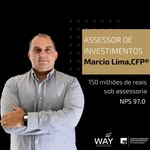 Marcio Lima - Sócio na Way Investimentos - XP - @marciolimacfp - Instagram