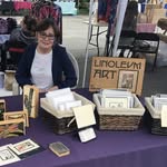 Margie Bennett Linoleum Art - @mbennettlinoleumart - Instagram