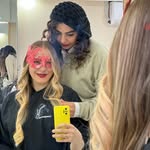 مریم سلیمانی /رنگ مو /بالیاژ/آمبره - @maria.hairclub - Instagram