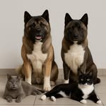 Maria Philippe - @ringo_et_tiya_akita_americain - Instagram