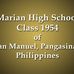 Marian High School Class 1954 of San Manuel, Pangasinan - Facebook