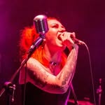 Marie 13 & Engineer Ferris - @marie13.psychobilly - Instagram