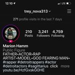 Trey Nova - @marionhamm92 - Instagram