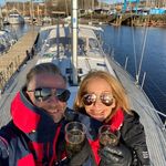 Sally & Mark McFall - @sailing_justustwo - Instagram
