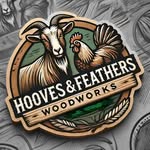 Mark Thibodeaux - @hoovesandfeatherswoodworks - Instagram