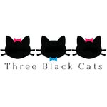 Penelope, Marvin, & Pepper - @trois_chats_noirs - Instagram