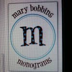 Mary Bobbins Monograms - @marybobbinsmonograms - Instagram