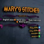 Iwayemi Mary - @marys_stiches - Instagram