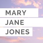 Mary Jane Jones - @maryjanejonesshop - Instagram