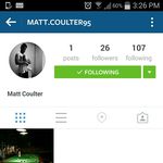 Matt Coulter - @mattcoulter95 - Instagram