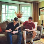 Matt Pyle and Zach Orris - @thepyleorrisadministration - Instagram
