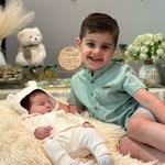 Matthew and baby Andrew - @matthew.andrew_saad - Instagram