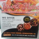 jesses place jerk center and restaurants - @maxine_fyffe - Instagram
