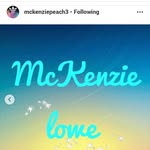 Mckenzie lowe - @mckenzielowe5 - Instagram