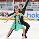 Melissa Cachova & David Brom - ice dancers - @cabro_ice_dance - Instagram
