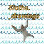 Melody and Lilly - @sloths._.drawings - Instagram