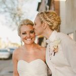 Meredith & Jamie Paul - @2blondebrides - Instagram