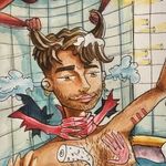 i go stupid w a paintbrush - @michaelarielorta - Instagram