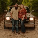 Mike & Whitney - @blondiebeardgarage - Instagram