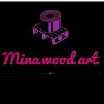 ساخت انواع لوازم و اکسسوری چوبی - @mina_wood.art - Instagram