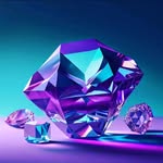 Nadia Purple Diamond - @diamant_pourpre_paris - Instagram