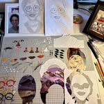 Nancy Scheller - @nancyshandcutpapercollage - Instagram