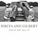 Nikita and Gilbert Salazar - @salazarwedding2017 - Instagram