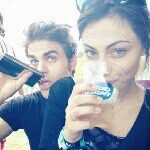Nina Dobrev & Paul Wesley - @dobsleyupdates - Instagram