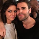 Nina Dobrev and Paul Wesley - @dobsleyfans - Instagram