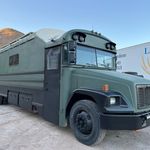 Norman the Blue Bird Bus - @against.the.norm - Instagram