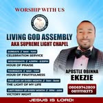Pst Obinna Ekezie Okwara - @pstobinnaokwara - Instagram