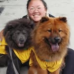 Oliver and Kuma Vang - @agirlandherchow - Instagram
