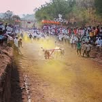 नाद माझं आनंद माझा - @patlacha_bailgada - Instagram