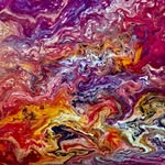 Paula Harwin - @paulaspaintpouring - Instagram