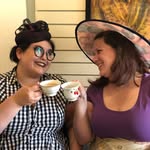 Rachel Boylan & Ashley Truj - @millinersmenagerie - Instagram