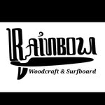 Rainbow Woodcraft Surfboard - @rainbowwood_surfboard - Instagram