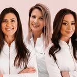 Dentistas: Francielle Boscatto, Eduarda Boscatto e Raquel Rubin - @odontologia.alegra - Instagram