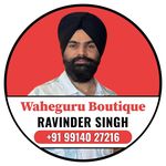 RAVINDER SINGH - @waheguru_boutique - Instagram